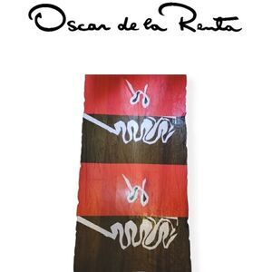 Vintage Oscar de la Renta Wrap/scarf SWIM Cover-up Sarong One Size